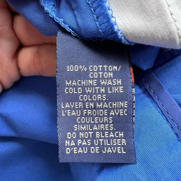 Ralph Lauren Womens Blue Flat Front‎ Straight Leg Casual Chino Pants Size 8 - Picture 4 of 7